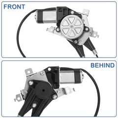741-586 Power Window Regulator with Motor Compatible Front Left Driver Side