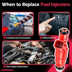 Fuel Injectors Set of 8 Compatible with Dodge for Dakota Durango Ram 1500 2001