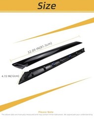Windshield A-Pillar Trim Molding Set Compatible with 2014-2019 Kia Soul, Left