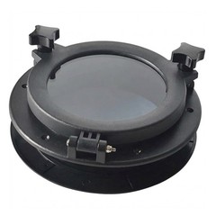 Black Porthole Marine Boat Portlight Hatch Yacht RV Port Light Window 215/265mm