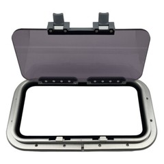 ISURE MARINE Rectangular Portholes Aluminum Alloy Yachts Ships RV Accessories