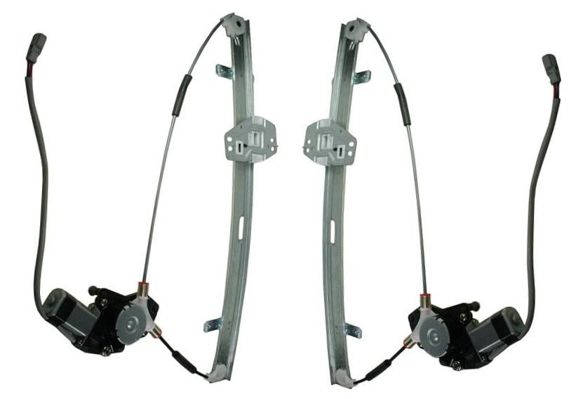 Front Power Power Window Regulator & Motor Assembly Set Compatible WRA50536