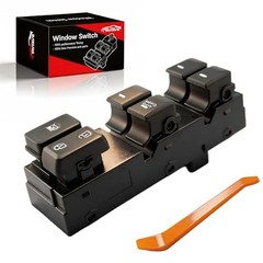 Front Left Driver Side Power Master Window Switch Compatible with Kia Sportage