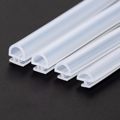 1/2/5/10M PVC/Silicone Door Window Seal Gasket Rubber Strip Slot Draught Repair