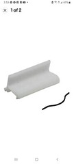 Yale Ogron White Plastic Single Hung Window Sash Lock (2-Pack)