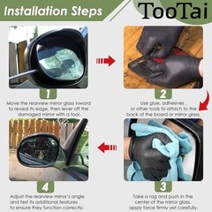 Passenger Side Replacement Mirror Glass – Compatible with Passenger Right Side