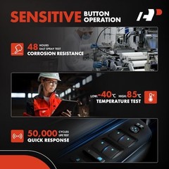 Master Power Window Switch Compatible with Mazda MPV, Protege 1996 1997 1998,