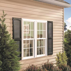 35.75 In. X 45.25 In. 70 Pro Series White Double Hung Low-E Argon Glass Vinyl Re