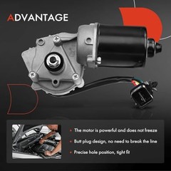 Front Windshield Wiper Motor Compatible with Kia Rondo 2007 2008 2009 2010