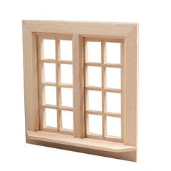 Doll House Window 1:6 DIY Dollhouse Miniature Windows Miniatures 12 Scale