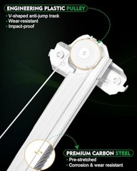 Front Left Power Window Regulator with Motor for:-Honda Front Left Driver Side