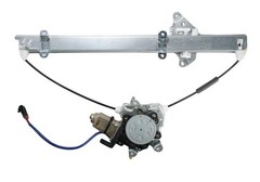 Front Power Power Window Regulator & Motor Assembly Set Compatible WRA50505