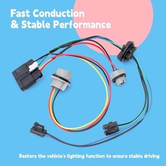 25842432 Headlamp Wiring Harness Front Right or Left Side Replacement for