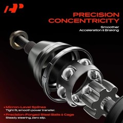 Rear Left Driver Side CV Axle Shaft Assembly Compatible with Rear Driver Side