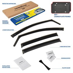 Goodyear Shatterproof in-Channel Window Deflectors for Kia For Sportage 17-22