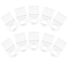 10 Pcs Modern Curtains Clips for Drapes Shade Grips Roller Shades