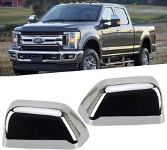Exterior Door Top Half Tow Mirror Cap Cover for Super Duty 2017-2025 F250 F350 2