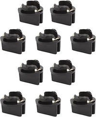 T10 194 168 Socket Base for Car Instrument Panel Dash Gauge Cluster Bulbs (10 Pa