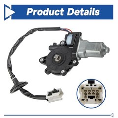 Power Window Lift Motor Front Left Driver Side Compatible with 2003-2007