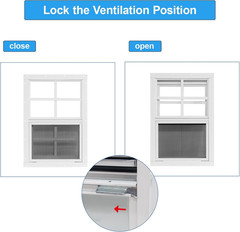 Neatiease Upgraded Shed Windows 2 Pack, 30″ X 36″ Windows with Tempered Glass an