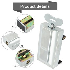 Sash Security Key Lock Sliding Doors Restrictor Child Safety Anti-theft Stopper