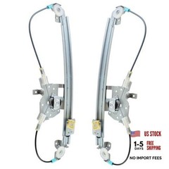 Rear Power Window Regulator Set Compatible with 1997-1999 Mercedes WRA50464
