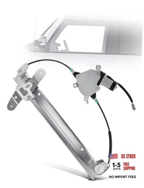 Power Window Regulator with 2-Pin Motor Assembly for Lincoln Front Driver Side