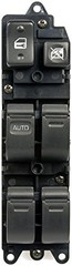 901-703 Front Driver Side Power Window Switch 6 Button Compatible with Select