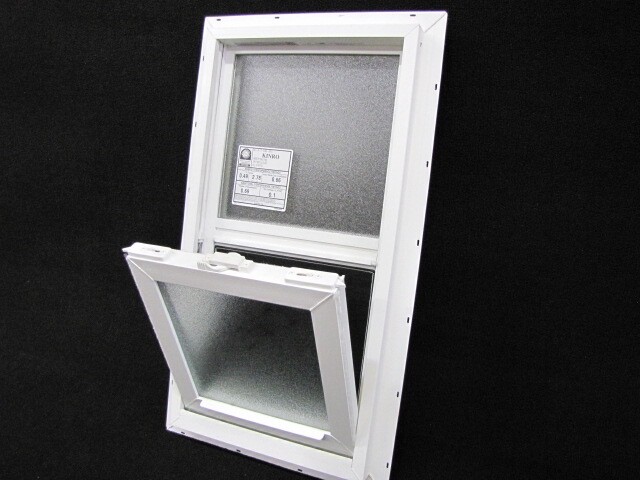 “Scratch N Dent” Mobile Home Window 14×27 Vinyl Privacy Glass See Description
