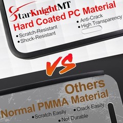 Scratch-Resistant UTV Front Windshield Compatible with Polaris RZR 800/S