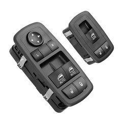 Power Window Switch Button Front Driver & Passenger Side – Compatible with