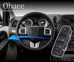 Power Window Switch Button Front Left Driver Side Compatible with Dodge Grand