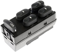 901-002 Front Driver Side Power Window Switch 5 Button Compatible with Select