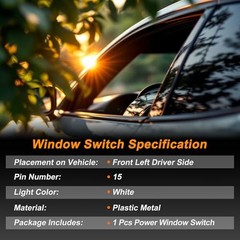 Power Window Switch for Porsche Cayenne 2011-2018 Window Control Switch for
