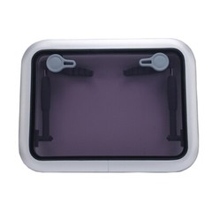 ISURE MARINE Rectangle Portholes Hatch Aluminum Alloy Yacht Ships RV Accessories
