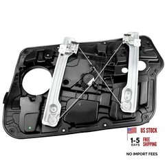 Power Window Regulator Without Motor with Panel Replacement Front Driver Side