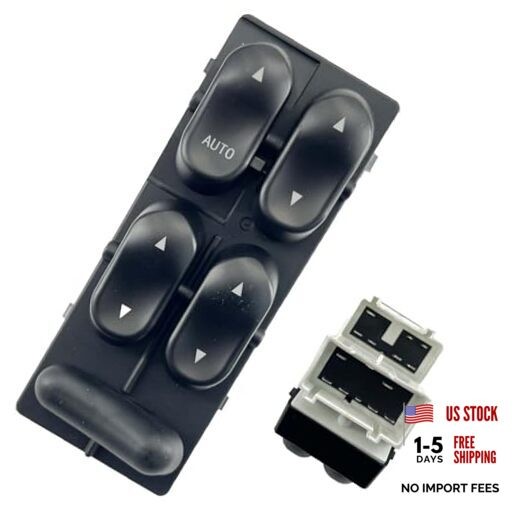 XL1Z14529BA Front Left Driver Side Master Power Window Switch Compatible with