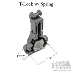 T-Lock with Spring – Aluminum Puck, Open Cam, Inverted Channel Balance