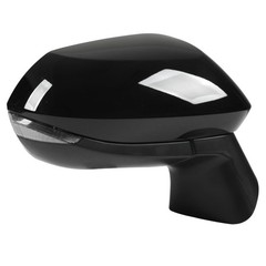 Power Heated Side Mirror With Turn Signal For E210 2020 Gloss Black