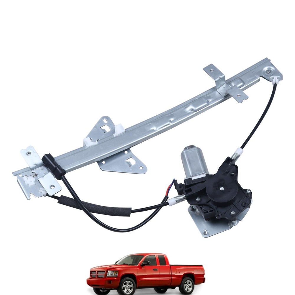 Rear Driver Side Power Window Regulator w/Motor for Dodge Dakota/Durango 2000-04
