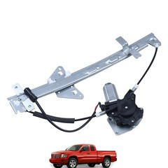 Rear Driver Side Power Window Regulator w/Motor for Dodge Dakota/Durango 2000-04