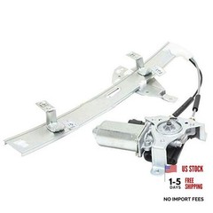 Front Left Driver Side Replacement Power Window Regulator with Motor Assembly