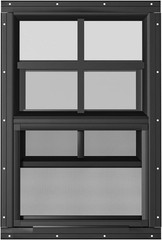 Elegant 2-Pack 24″ x 36″ Flush Mount Shed Windows for Playhouses & Barns