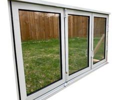 Bifold Patio Window 6×4′ | New White | Elevate Your Patio | Commercial and Home