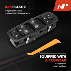 Front Left Driver Side Power Window Switch, with Dual Auto | Compatible with