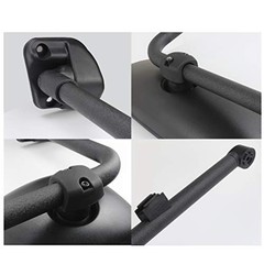 Door Mirror with Arm Black Fit for International 4300 4400 7400 7600 left side