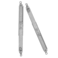 2 Pcs Adjustable Sliding Window Security Lock Telescopic Support Rod