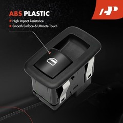 Power Window Switch Compatible with Dodge Charger 2013-2021, Sedan, Rear Left
