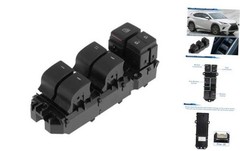 Front Left Driver Side Power Window Switch for Lexus NX300 2018-2021 Window