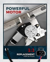 741-382 Lacrosse Power Window Regulator with Motor Rear Left Driver Side for